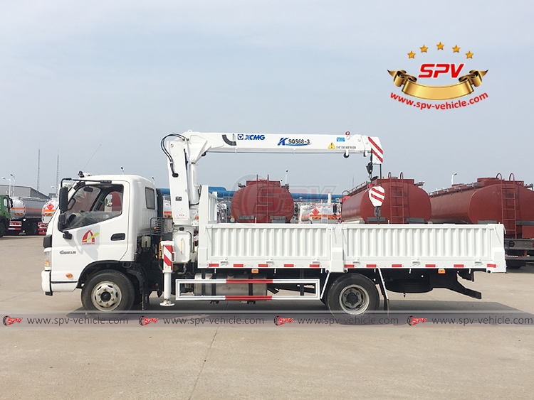 3.2 Tons Truck Mounted Crane FOTON - LS 3.2 Tons Truck Mounted Crane FOTON - LS